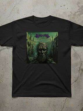 Rivers of Nihil Inspired Graphic T-Shirt Black | Progressive Death Metal Album